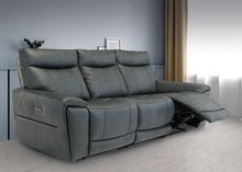 Load image into Gallery viewer, Danetti Upholstery Collection - Vintage Blue Leather

