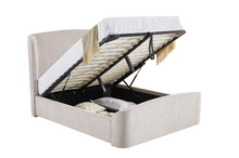 Load image into Gallery viewer, Blaire Ottoman Bed - Cream
