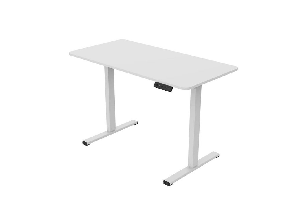 Dax Sit and Stand Desk - White