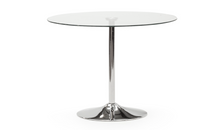 Load image into Gallery viewer, Orbit Round Glass Dining Table
