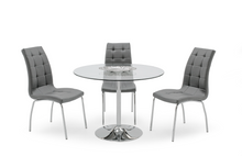 Load image into Gallery viewer, Orbit Round Glass Dining Table
