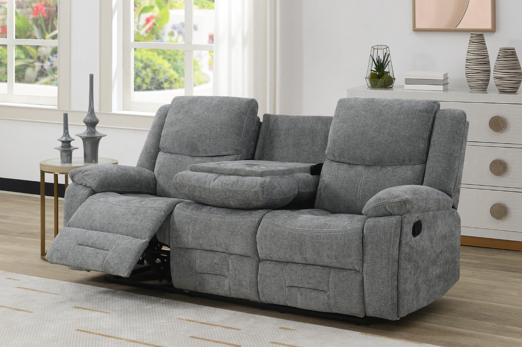 Weston Manual Recliner Collection - Grey