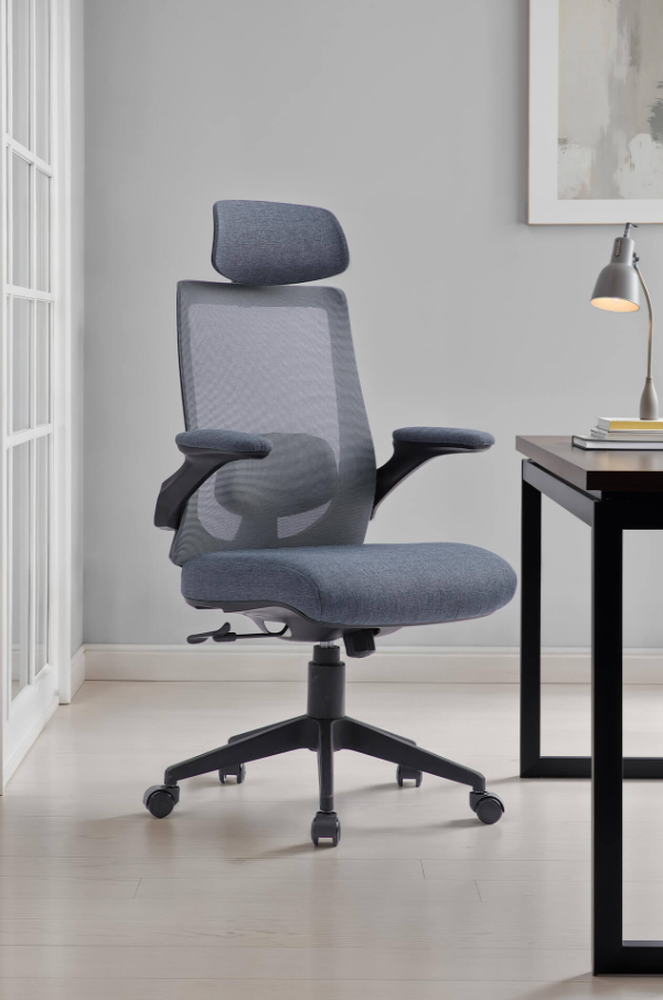 Zeke Ergonomic Office Chair - Grey