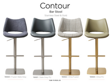 Load image into Gallery viewer, Contour Bar Stool (various colours)
