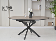 Load image into Gallery viewer, Infiniti Extending Dining Table Collection - Ashen Oak
