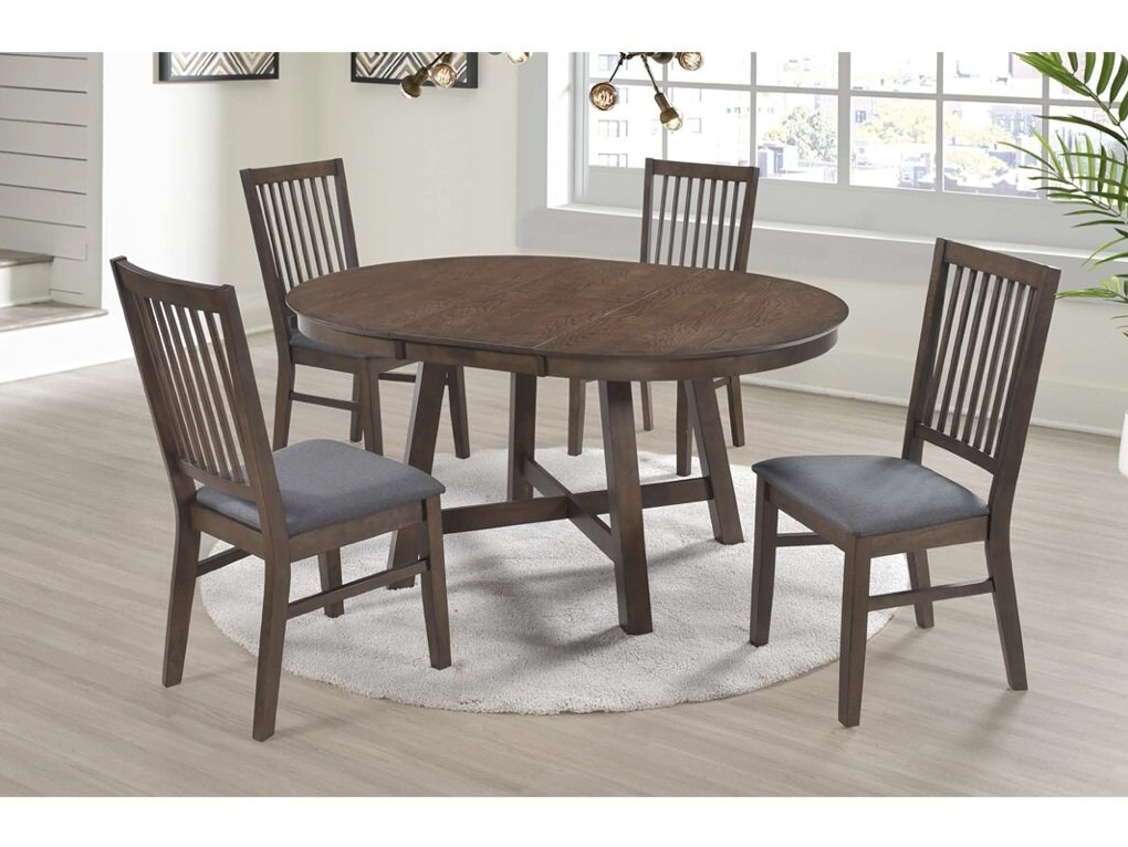 Roseville Dining Collection - Dark Oak