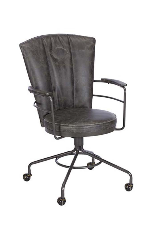 Carter Office Chair - Grey PU