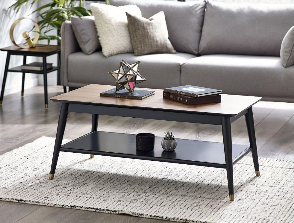Findlay Living Collection - Walnut and Black
