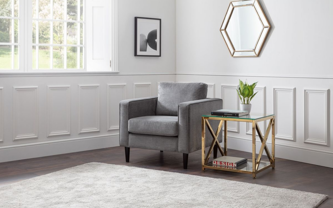 Hayward Upholstery Collection - Grey Chenille