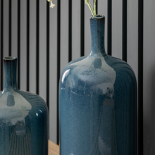 Load image into Gallery viewer, Vormark Ornamental Vases (Set of 3) - Blue *IN STOCK*
