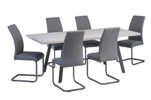 Load image into Gallery viewer, Athena 160-200cm Extension Dining Table - Light Grey
