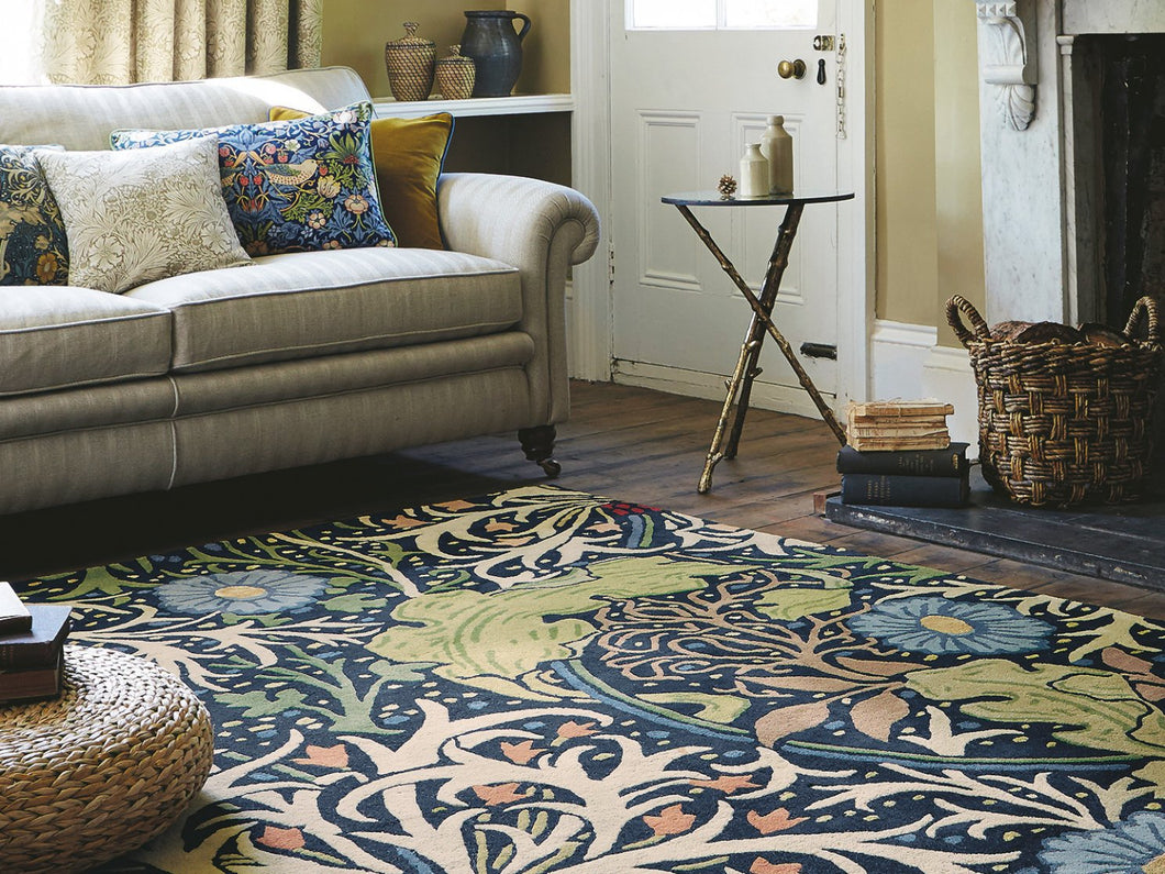 Morris & Co. Rugs - Seaweed Ink