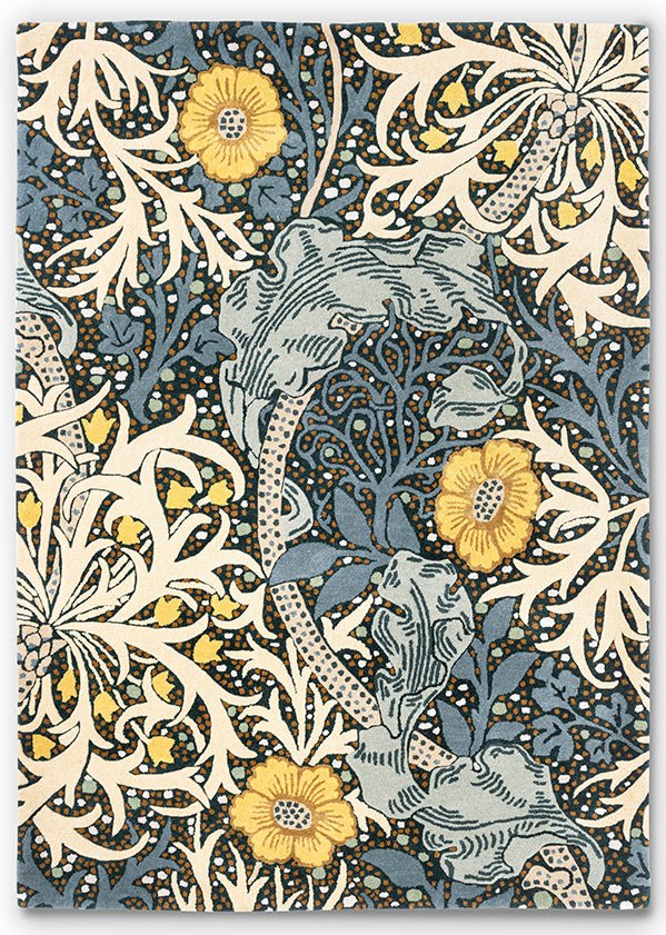 Morris & Co. Rugs - Seaweed Teal