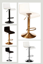Load image into Gallery viewer, Baina Acrylic Bar Stools (Pair)

