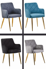 Load image into Gallery viewer, Tamzin Angular Dining Chairs (pair)
