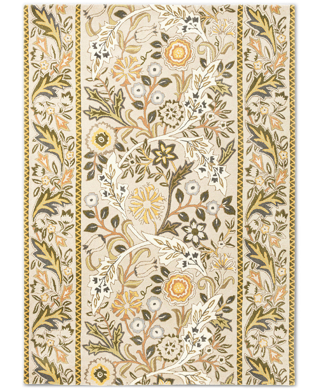 Morris & Co. Rugs - Wilhelmina Linen Mustard