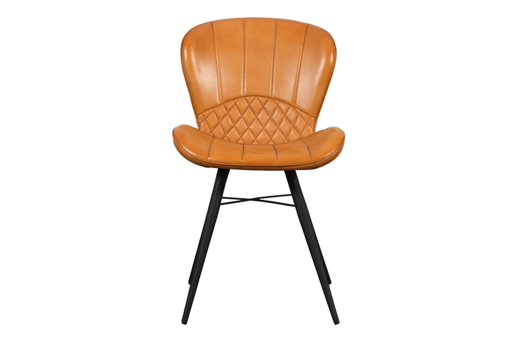 Amore Dining Chair - Mustard (pair)