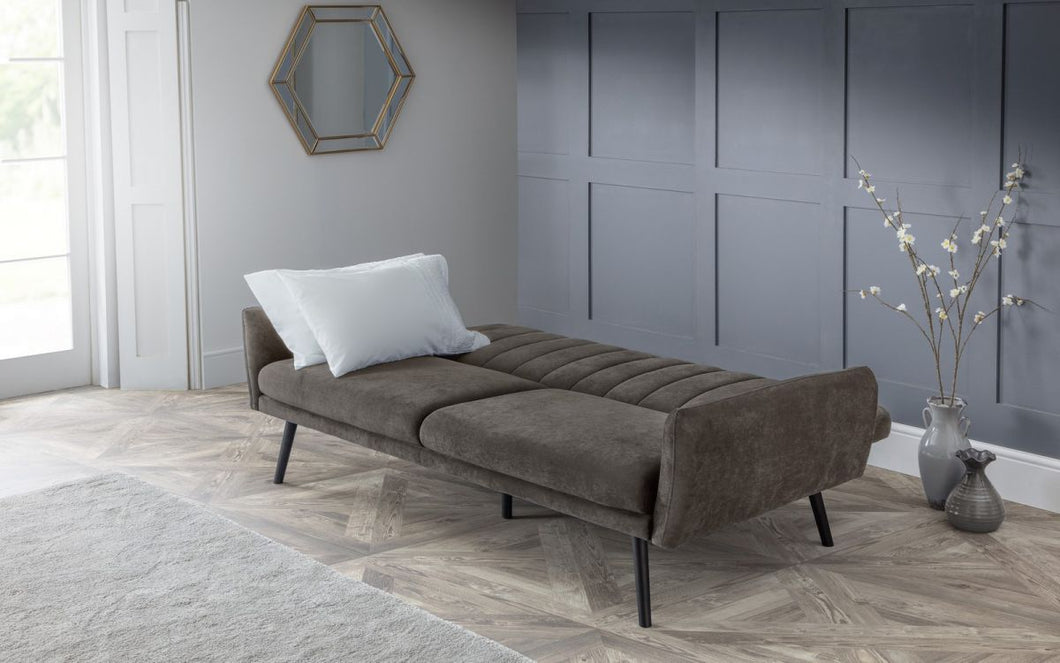 Afina Sofa Bed - Grey Velvet