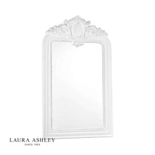 Load image into Gallery viewer, Laura Ashley Alana Rectangular Mirror - Distressed Ivory
