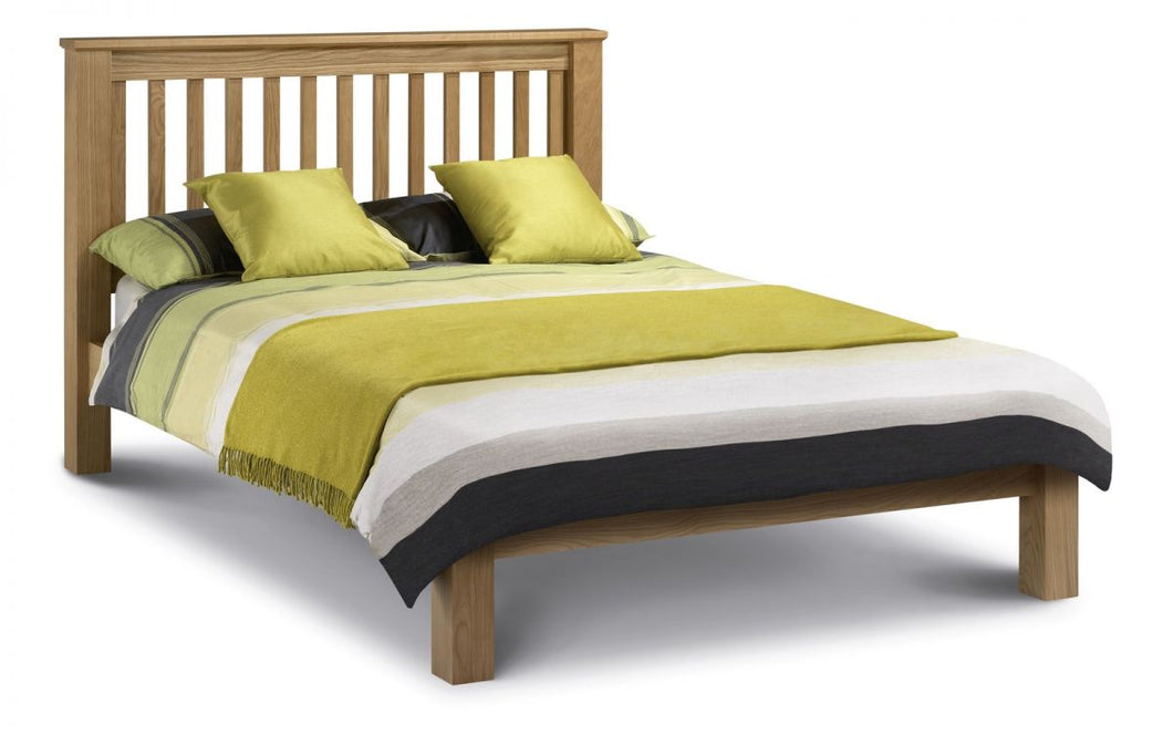 Amsterdam Oak Low Foot End Bed