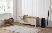 Load image into Gallery viewer, Aspen Storage Bench - Grey Wash
