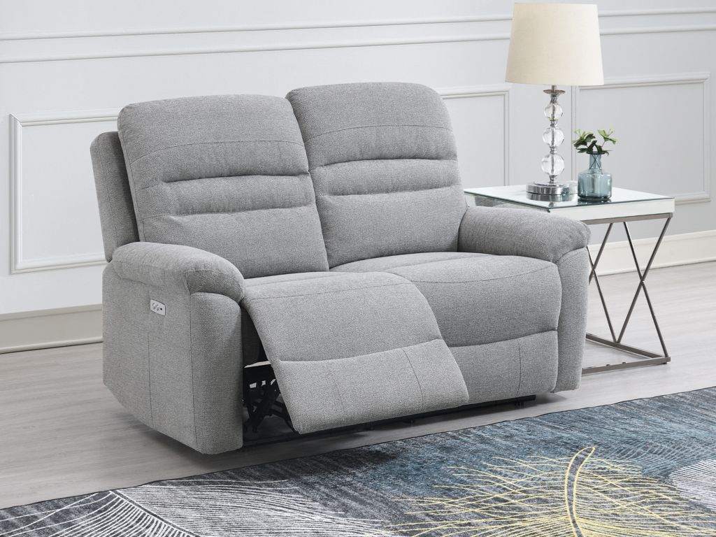 Belford Electric Reclining Upholstery Collection - Grey