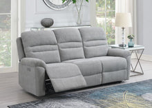 Load image into Gallery viewer, Belford Electric Reclining Upholstery Collection - Grey

