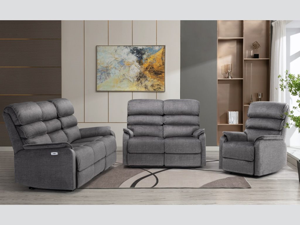 Savoy Electric Upholstery Collection - Grey