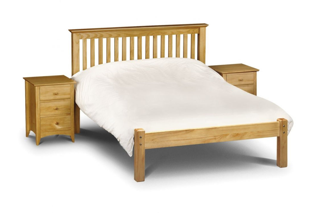 Barcelona Pine Low Foot End Bed