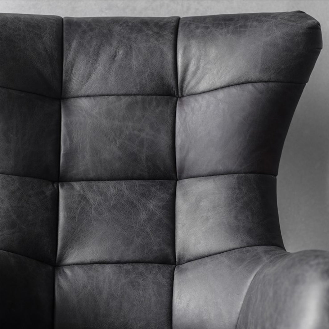 Bristol Swivel Chair - Antique Ebony