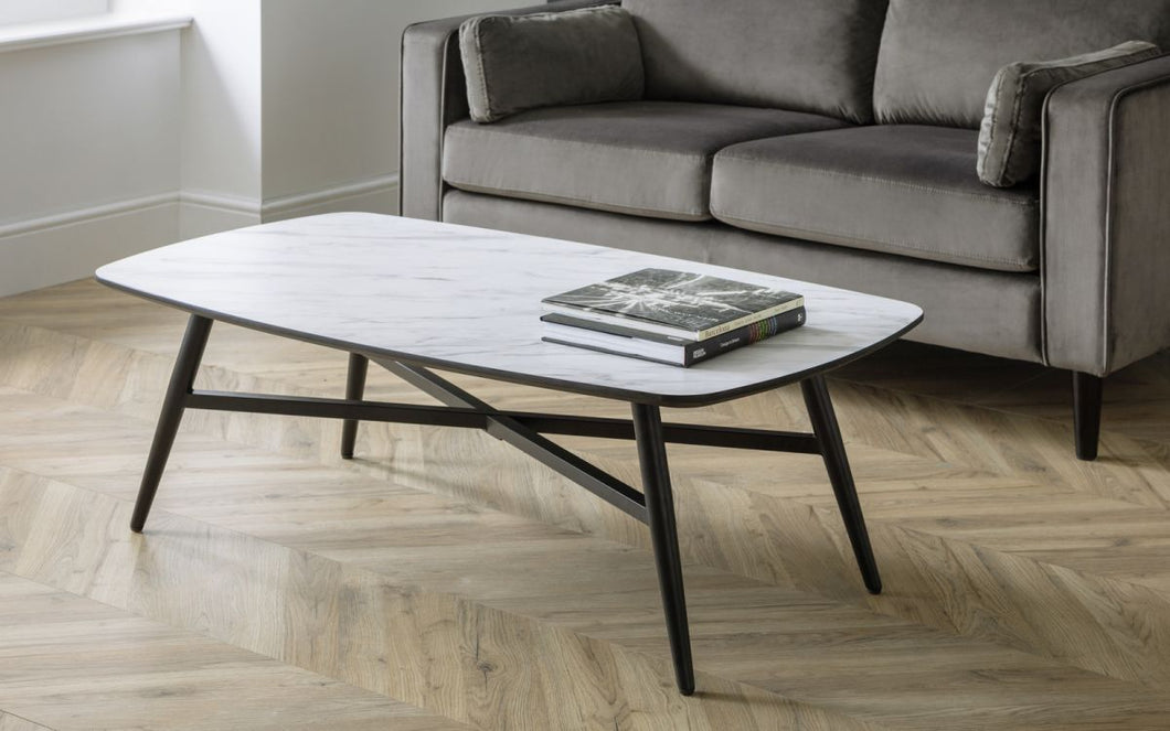 Caruso Coffee Table - Marble Effect