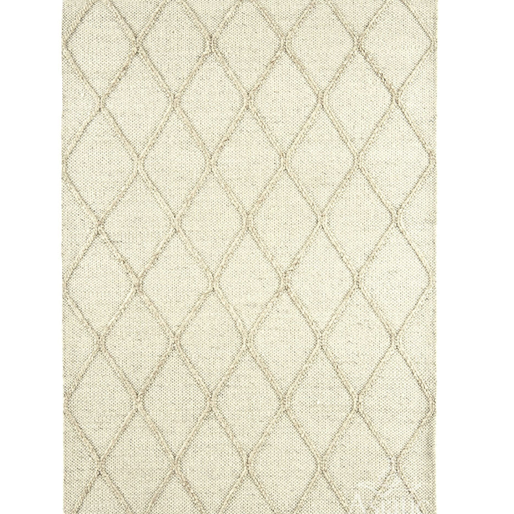 Katherine Carnaby Coast Diamond Rug - Cream CD03