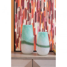 Load image into Gallery viewer, Celia Turquoise/White Vase Collection
