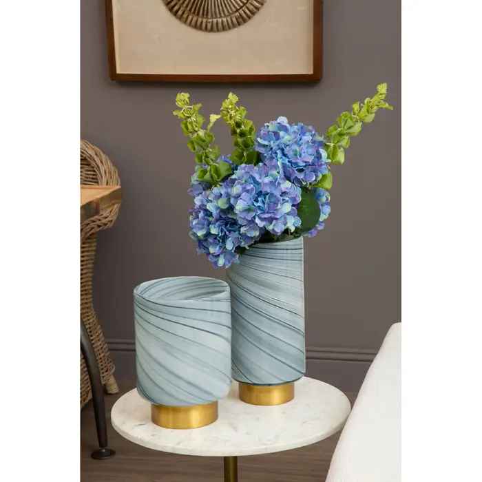 Cleo Grey Vase Collection