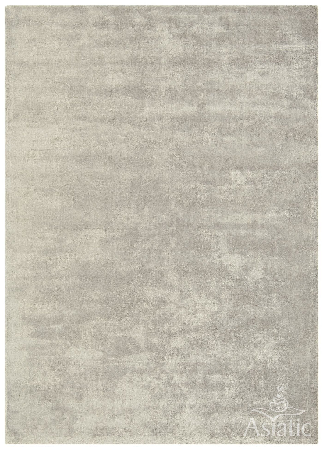 Katherine Carnaby Chrome Rug - Silver