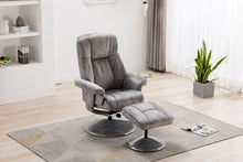 Load image into Gallery viewer, Denver Swivel Recliner - Elephant Fabric
