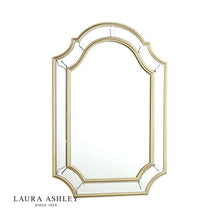 Load image into Gallery viewer, Laura Ashley Braxton Rectangular Mirror - Champagne Gold
