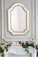 Load image into Gallery viewer, Laura Ashley Braxton Rectangular Mirror - Champagne Gold
