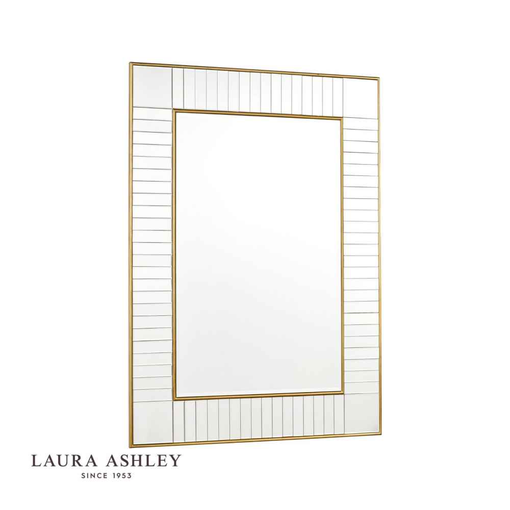 Laura Ashley Clemence Mirror Collection - Gold Leaf