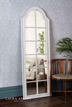 Load image into Gallery viewer, Laura Ashley Coombs Mirror Collection - Distressed Ivory
