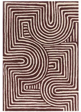 Load image into Gallery viewer, Reef Rug - Curve Plum RF29
