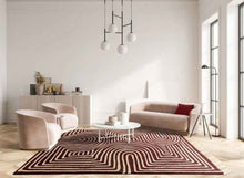 Load image into Gallery viewer, Reef Rug - Curve Plum RF29
