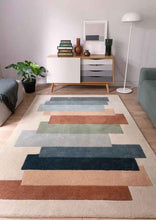 Load image into Gallery viewer, Reef Rug - Stacks Green RF32
