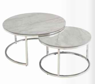 Hanson Nesting Coffee Tables - Vilas Grey