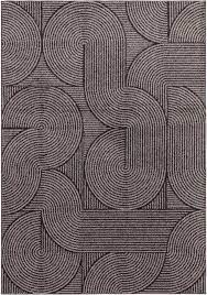 Muse Rug - Charcoal Swirl MU01