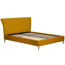 Load image into Gallery viewer, Pleated Bedstead - Turmeric
