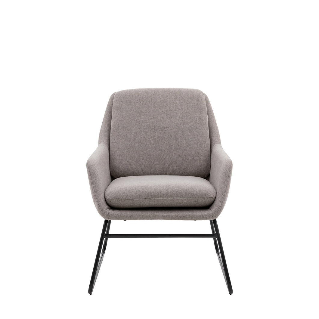 Funton Accent Chair - Light Grey