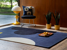 Load image into Gallery viewer, Orla Kiely Rug - Geo Flower Denim
