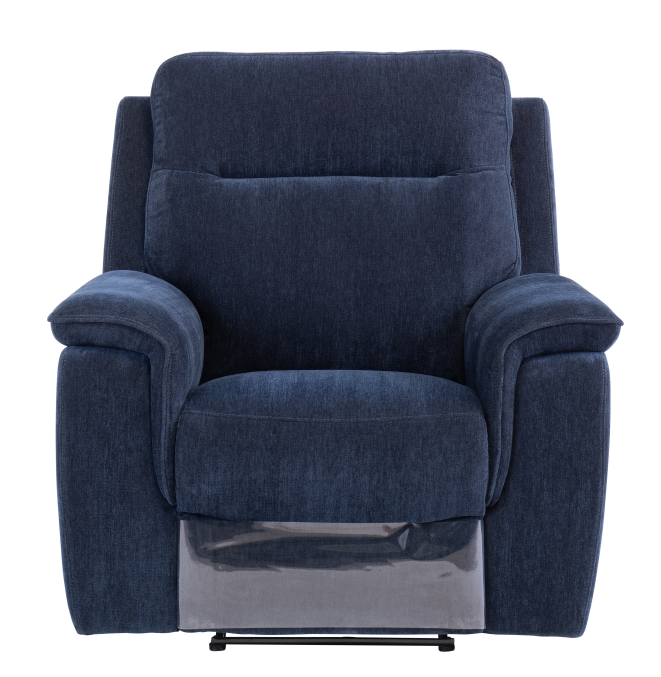 Havana Electric Recliner Upholstery Collection - Blue Fabric