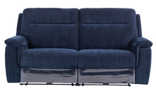 Load image into Gallery viewer, Havana Electric Recliner Upholstery Collection - Blue Fabric
